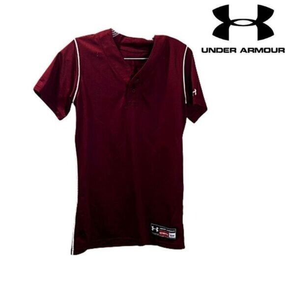 Under Armour Women's Lansdown II 2 Button Henley Placket Raglan Sleeves jersey - Picture 1 of 7